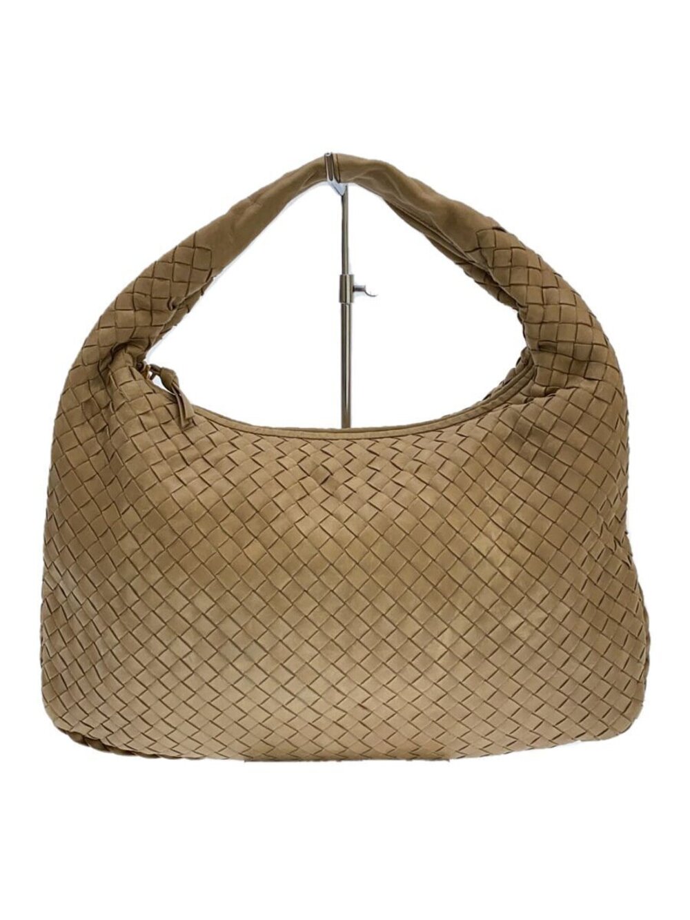 Bottega Veneta Handbag Leather Beige Tan